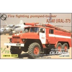 AZ-40 Ural-375 fire fighter 