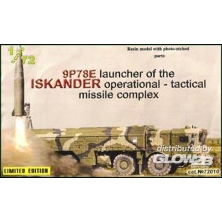 9P78E 'Iskander' mobile launcher 
