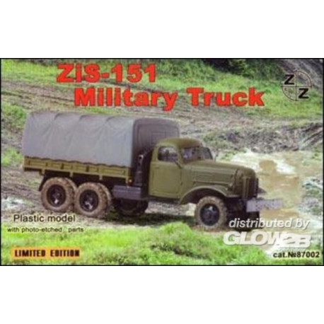 Zis-151 military truck 