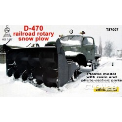 D-470 Railroad rotary snow plow 