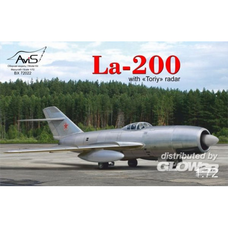 La-200 with "Toriy" radar 