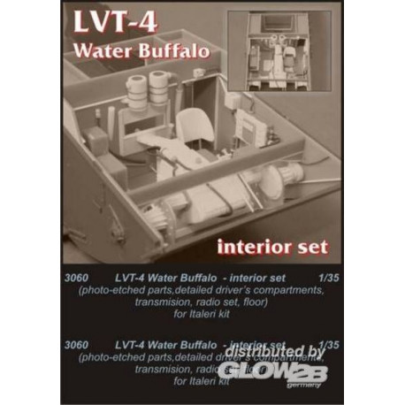 LTV-4 Water Buffalo drivers set für Tamiya-Bausatz