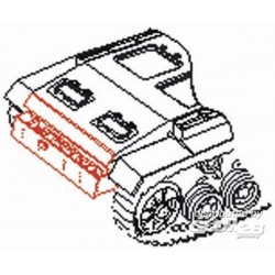 StuG.III early version New rear supers. Für Tamiya-Bausatz