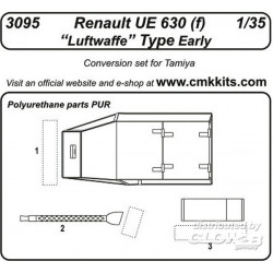Renault UE 630 (f) Luftwaffe Type Early für Tamiya Bausatz