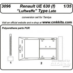 Renault UE 630 (f) Luftwaffe Type Late für Tamiya Bausatz