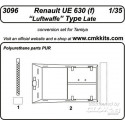 Renault UE 630 (f) Luftwaffe Type Late für Tamiya Bausatz