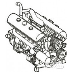 Maybach HL 120 TRM WWII German tank engine