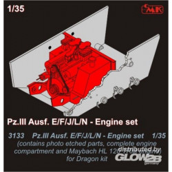 Pz. III Ausf E/F/J/L/N Engine set 