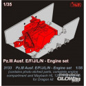 Pz. III Ausf E/F/J/L/N Engine set 