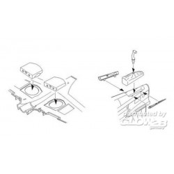 P-40E/K/M/N Warhawk Undercarriage set 