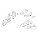 P-40E/K/M/N Warhawk Control surfaces set 