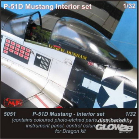 P-51D Mustang interior set for Dragon 