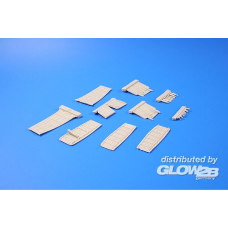 Heinkel He 111P Undercarriage bays 