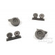 P-51D Mustang-Wheels(Oval Tread Pattern) 