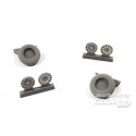 P-51D Mustang-Wheels(Diamond Tread Patte 
