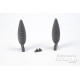 P-51D Mustang Metal Drop Tank w/jutting filler neck(2 pcs)