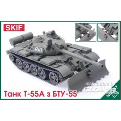 T-55 Tank with BTU-55 