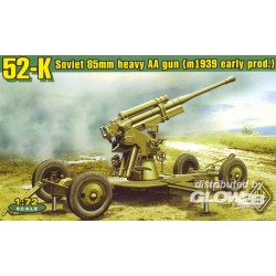 52-K 85mm Soviet Heavy AA Gun (early version)
