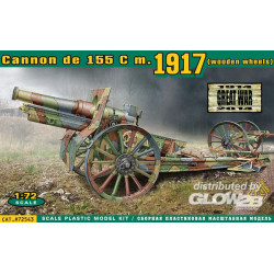 Cannon de 155 C m.1917 (wooden wheels) 
