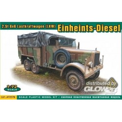Einheints-Diesel 2.5t 6x6 Lastkraftwagen (LKW) 