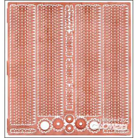 JS-3 650mm wide tracks (RODEN Js-3) für Roden Bausatz