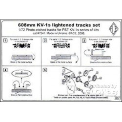 KV-1s 608mm lightened tracks set 