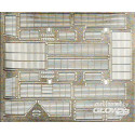 Photo-etched set slat armor for BTR-70 for ACE kits