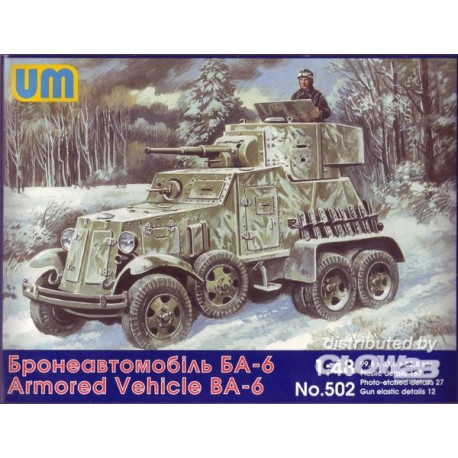 BA-6 Soviet armored vehicle 