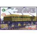 Armored air defense railroad car 