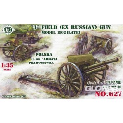 3inch (ex Russian) field gun, 1902(late) 