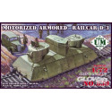 Motorized armored railcar D-3 