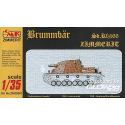 Sd.Kfz 166 Brummbär Zurüstsatz Zimmerit