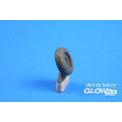 P-51D Mustang Wheels (Oval Tread) 