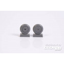 A6M5c-Mainwheels Set 1/32 f.Hasegawa kit 