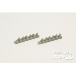 YAK-3-Exhausts for Special Hobby kit 