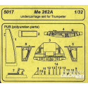 Me 262 A undercarriage set für Trumpeter-Bausatz