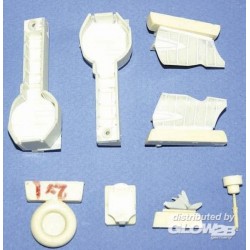 A6M2 Zero Model 21 undercarriage set 