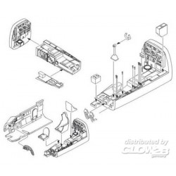 Junkers Ju 88A interior set for Revell 