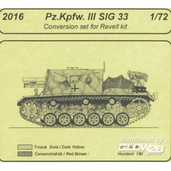 Pz.Kpfw. III SIG 33 - conversion set für Revell Bausatz