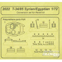 T-34/85 Syrian/Egyptian Version Resin Umbausatz für Revell-Bausatz