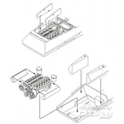 Sd.Kfz. 234 Engine set 