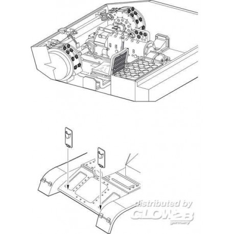 StuG IV Driver's set for Trumpeter kit 