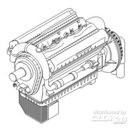 Rolls Royce Merlin XX Engine 