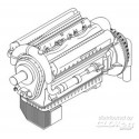 Rolls Royce Merlin XX Engine 