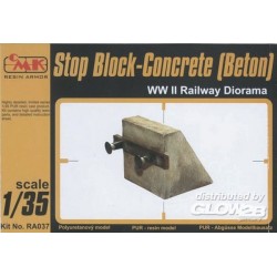 Stop Block-Concrete (Beton) WW II Railway Diorama