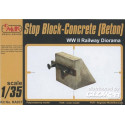 Stop Block-Concrete (Beton) WW II Railway Diorama
