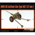 M3 US 37mm Anti tank gun 