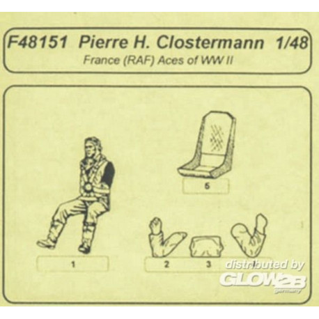 RAF Aces P. Clostermann 