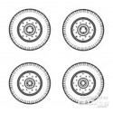 Chevrolet C.15A wheels small type 9x16 (Firestone)