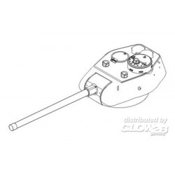 T-34/85 Metal Barrel ZiS S-53 85mm 